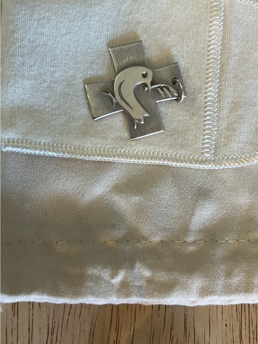 James Avery peace dove cross